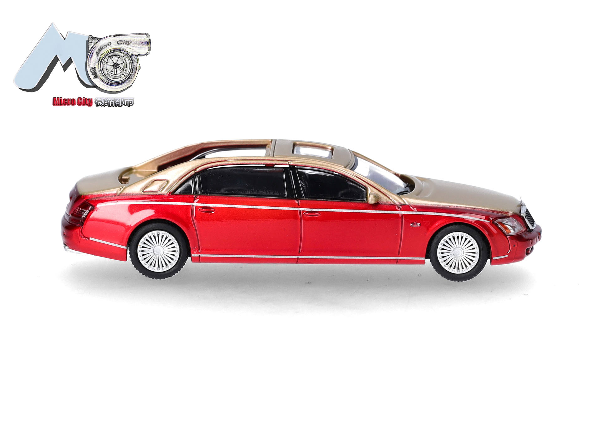 MicroCity: Maybach 62S, red/gold (2002-2013)