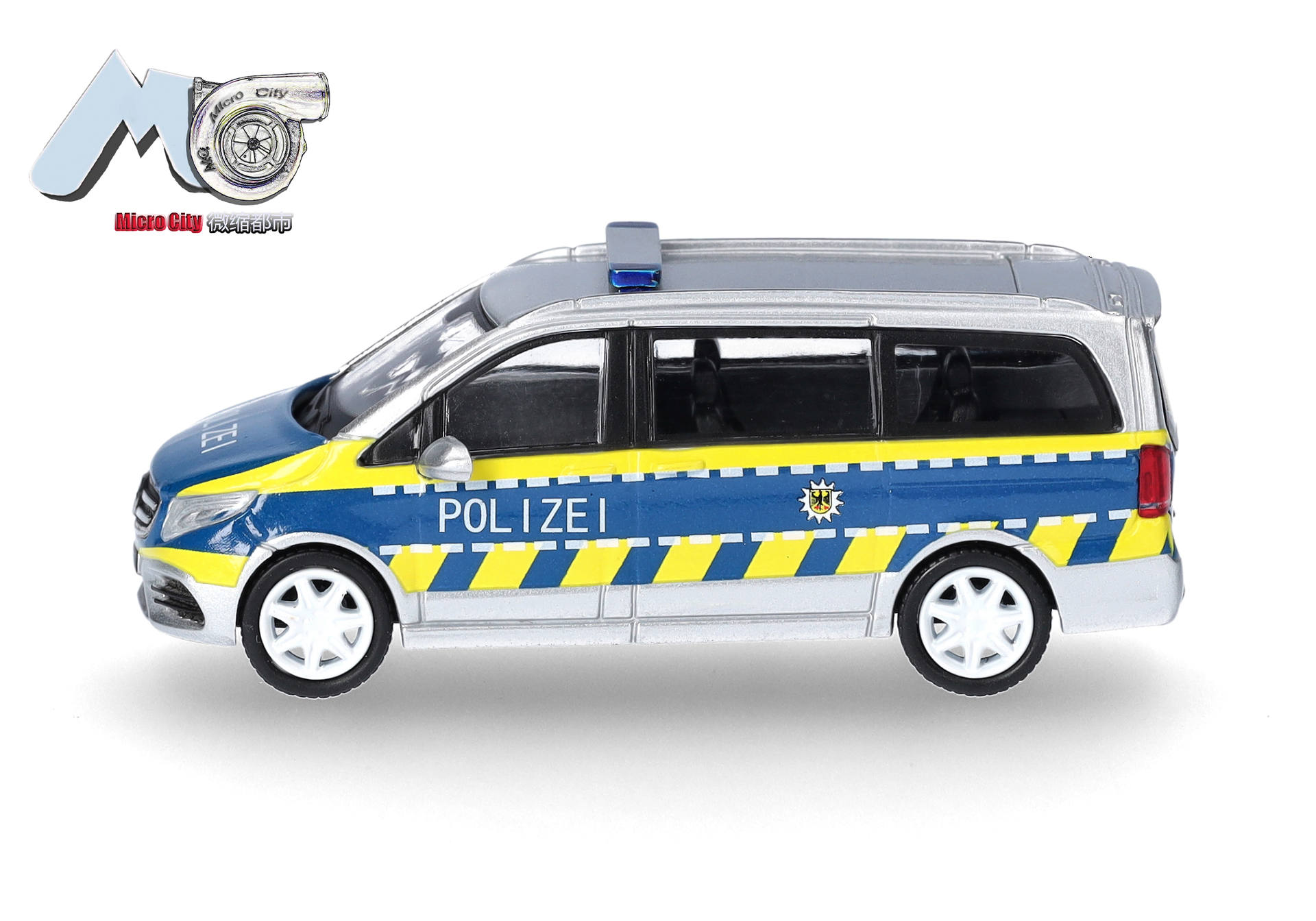 polizei, polizeiauto, spielzeug, van, blau gelb