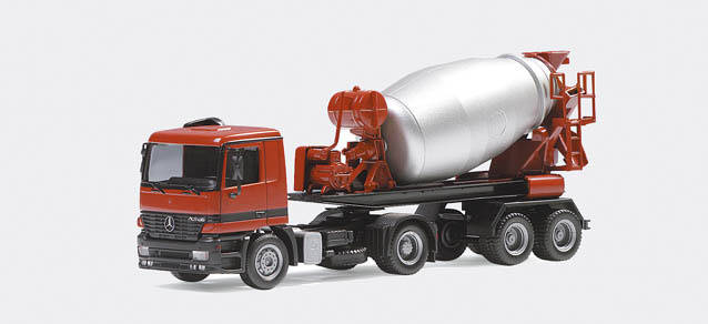 Mercedes-Benz Actros M concrete mixer semitrailer 2a/2a