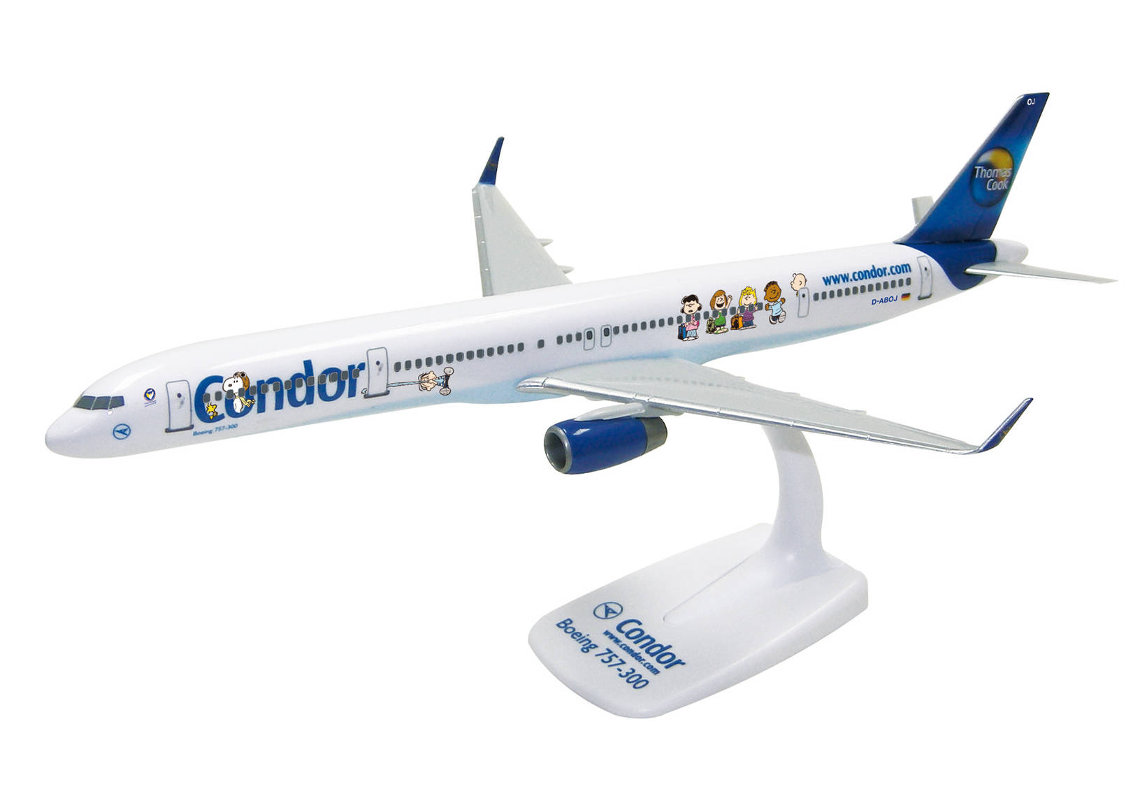 Condor Boeing 757-300 "Peanuts". Artikel wird/ wurde in Wooster-Verpackung ausgeliefert.