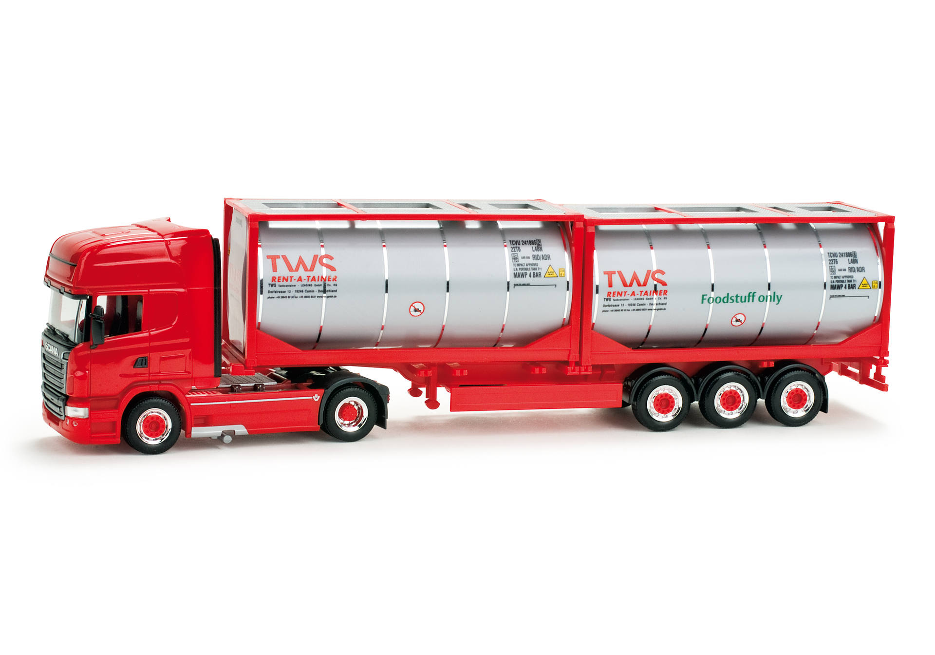 Scania R Container-Sattelzug "TWS"