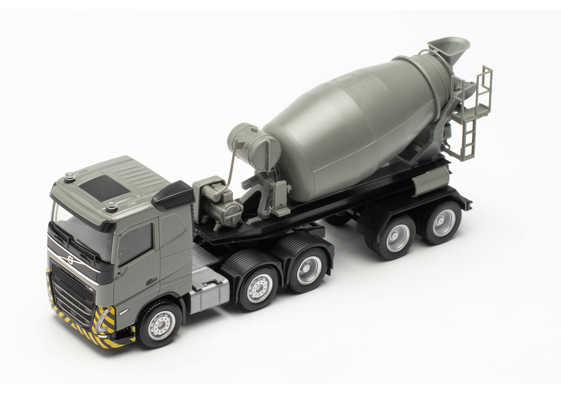 Volvo FH flat roof 2020 (6x2) concrete mixer semitrailer , grey/yellow