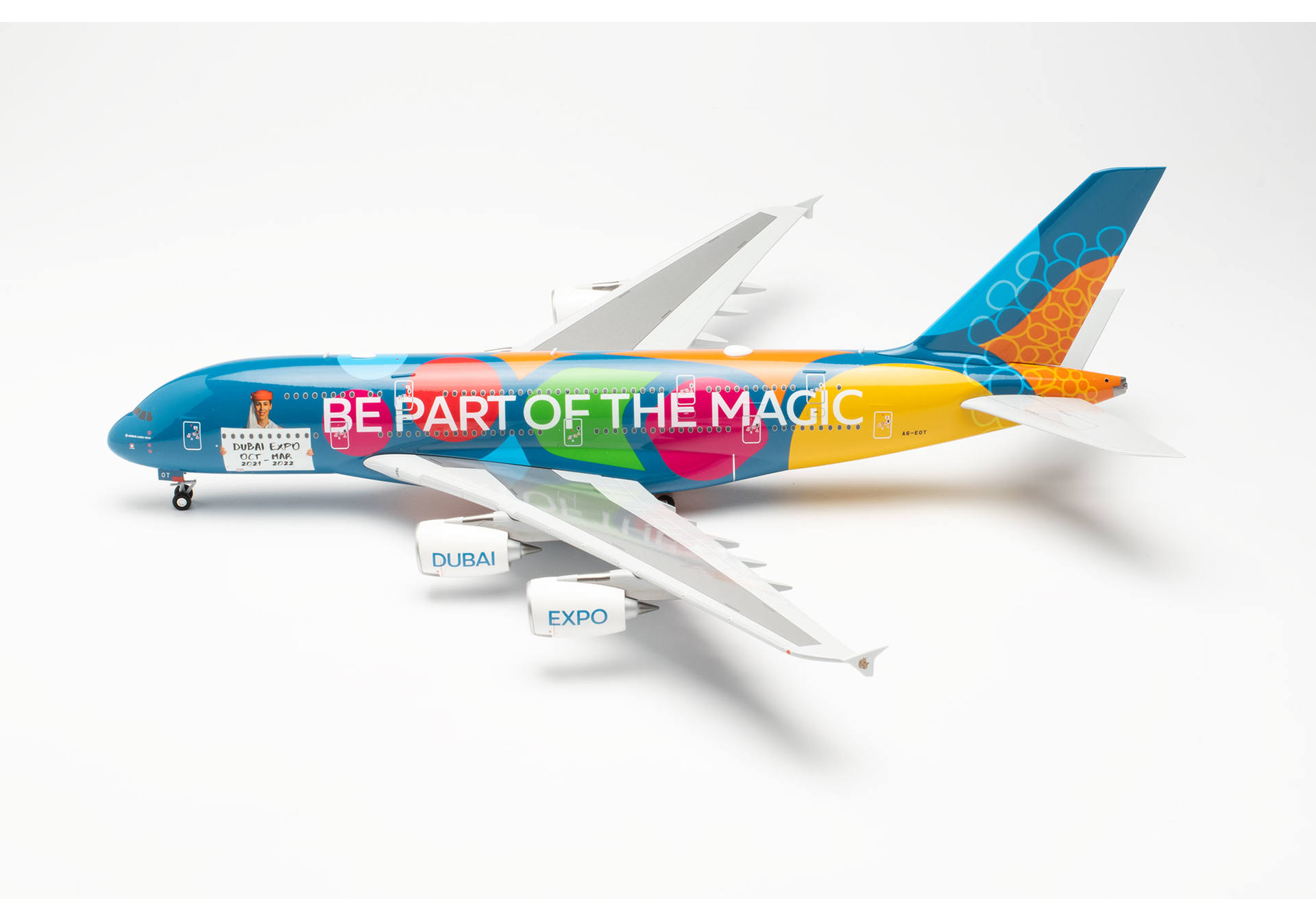 Emirates Airbus A380 “Expo 2020 Dubai - Be Part of the Magic” – A6-EOT