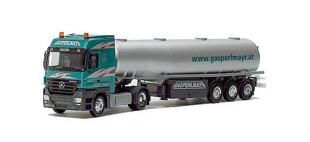 Mercedes-Benz Actros LH fuel tank semitrailer "Gasperlmayr"