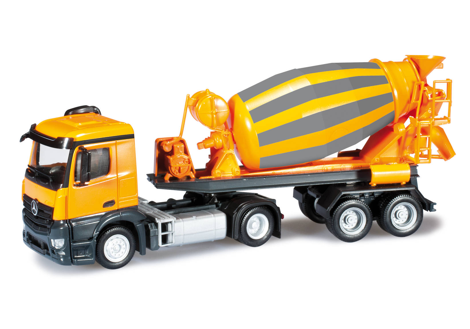 Herpa Mercedes-Benz Antos M concrete mixer semitrailer 302296