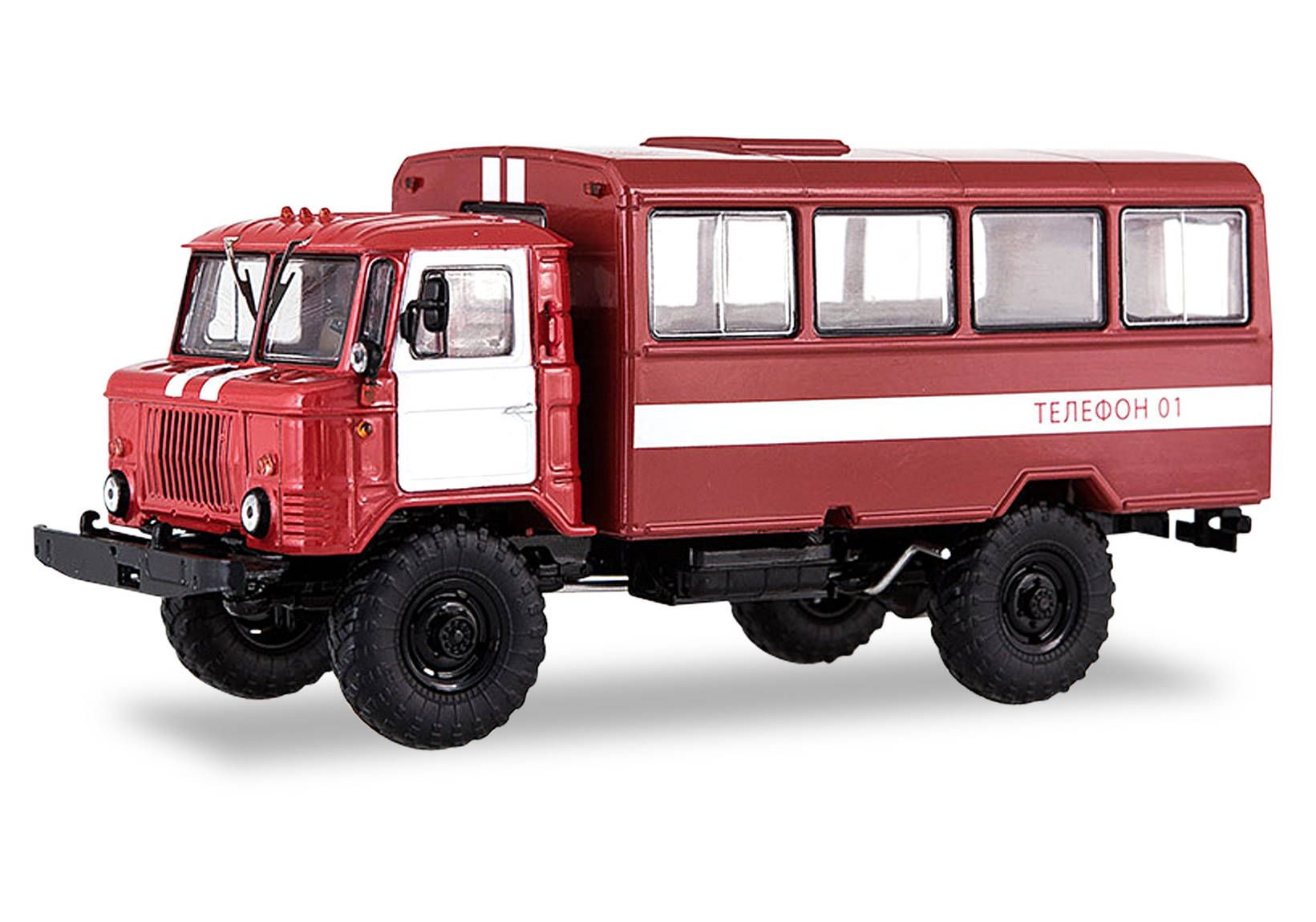 SSM: GAZ-66 fire version bus