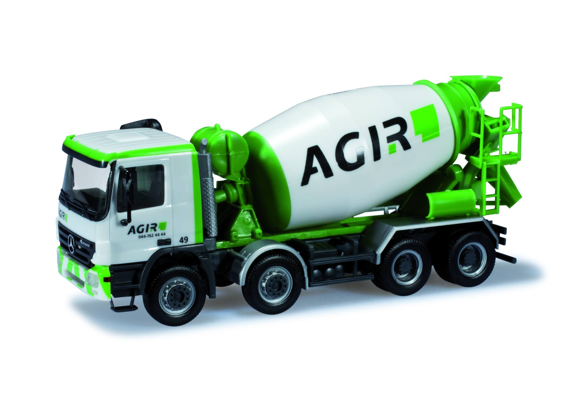 Mercedes-Benz Actros M concrete mixer truck "Agir"