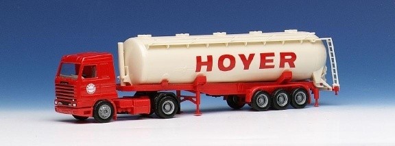 Scania 143 m streamline Kippsilo-saddle train 2A/3A