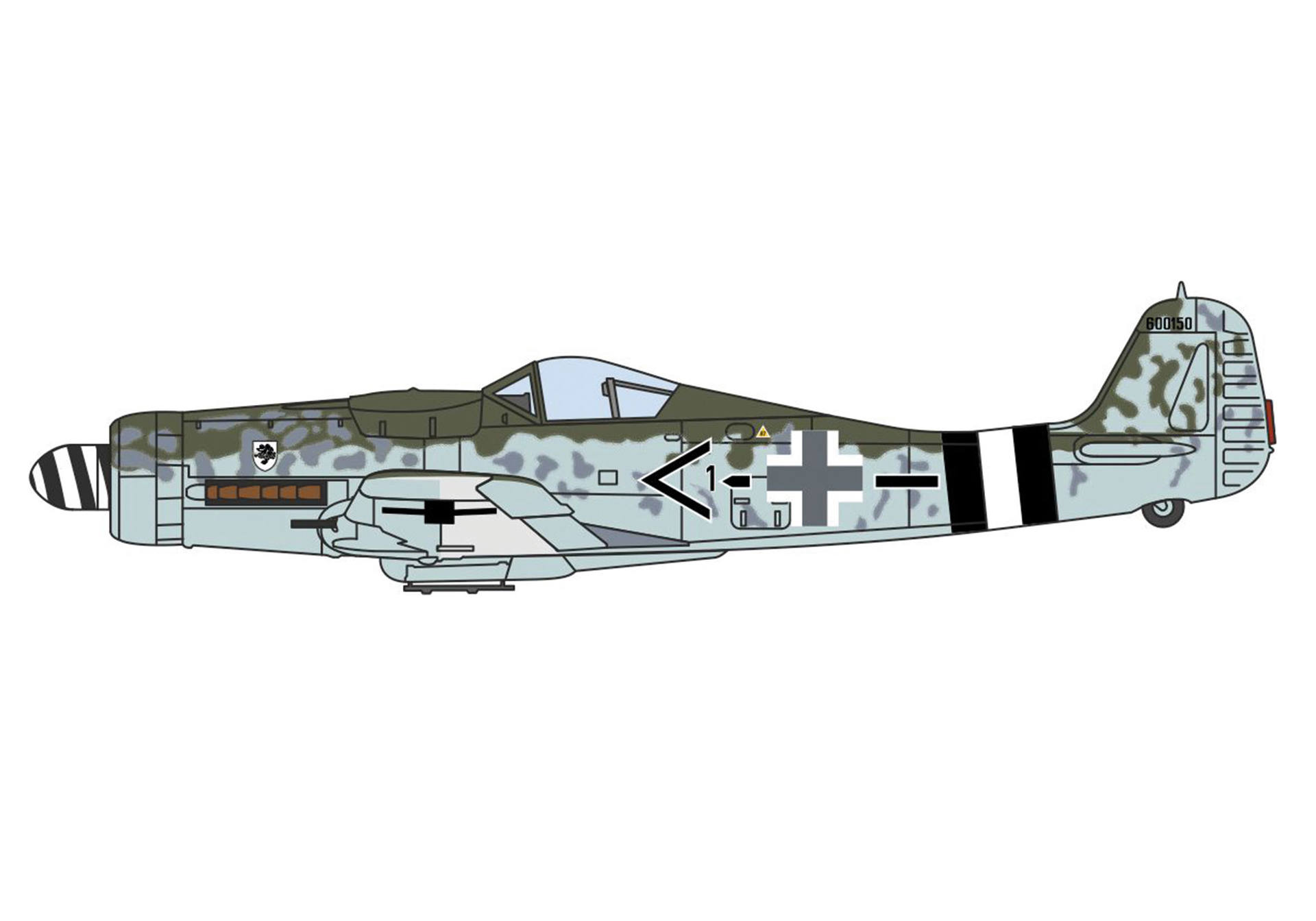 Focke Wulf 190d Jagdgeschwader 4 Frankfurt Am Main 1945 81ac113s