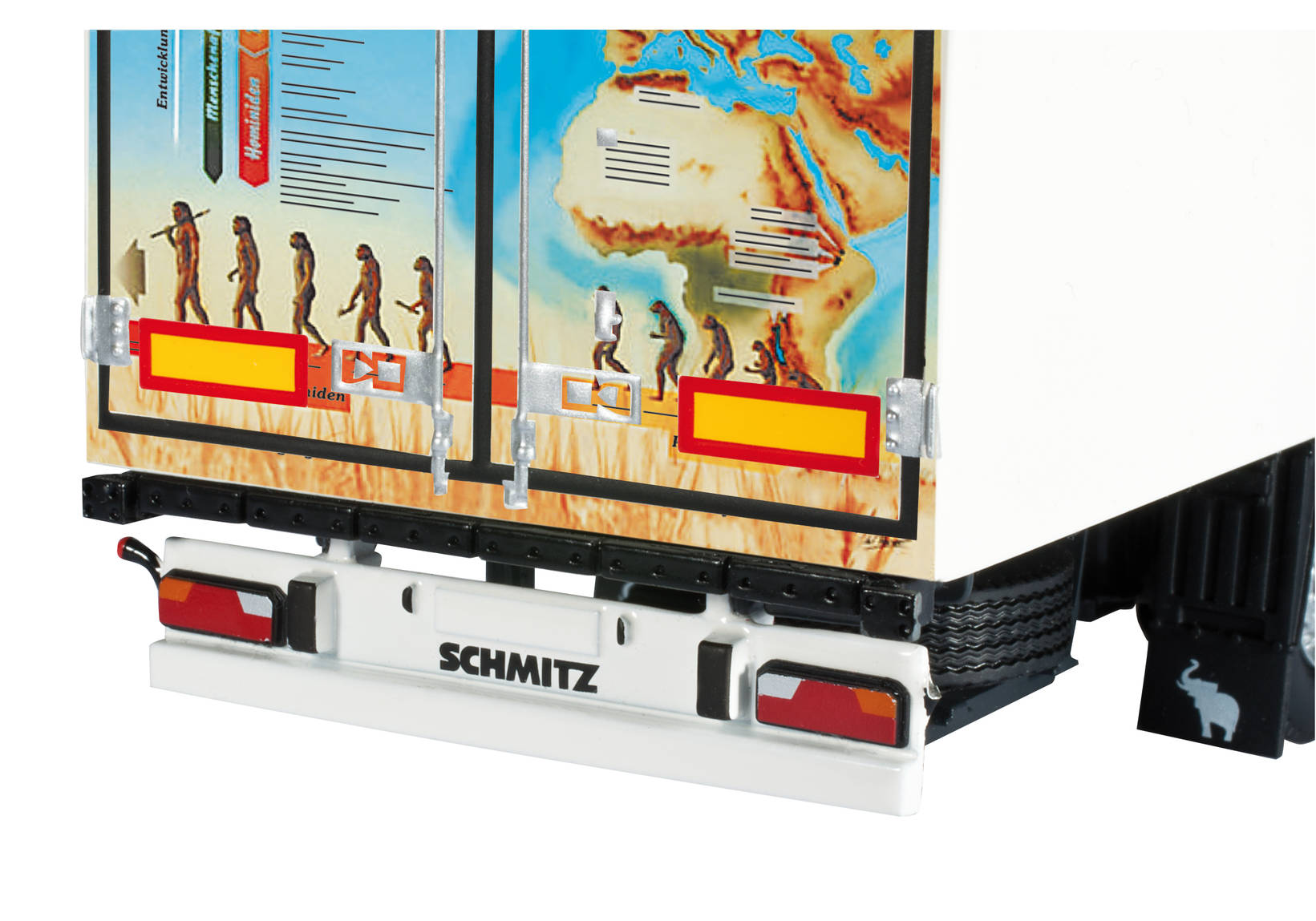 Scania 164 TL refrigerated semitrailer "Herpa präsentiert Weltgeschichte - Nr. 1", PC