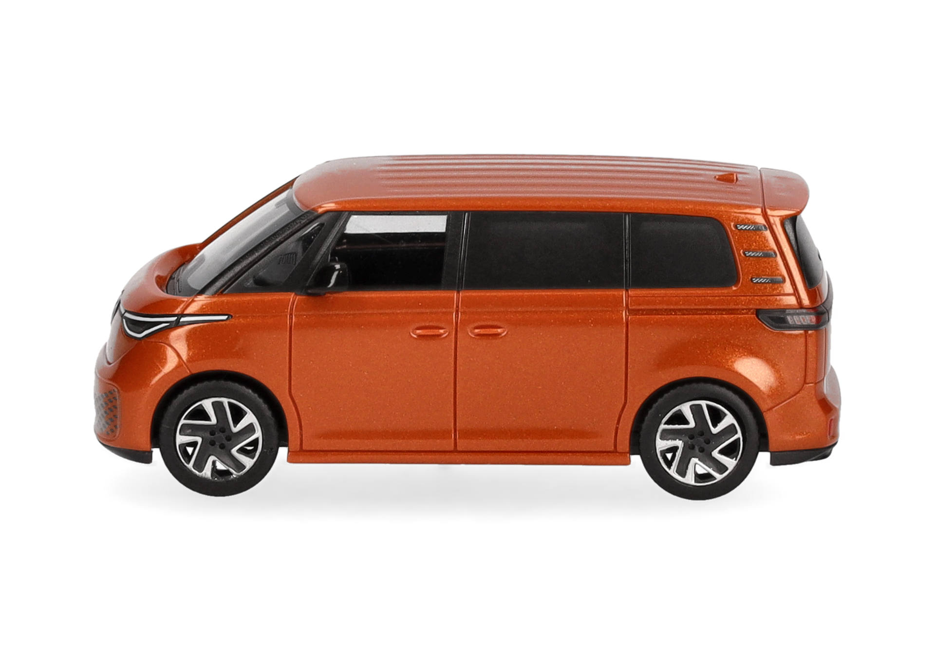 Volkswagen (VW) ID. Buzz, energetic orange metallic