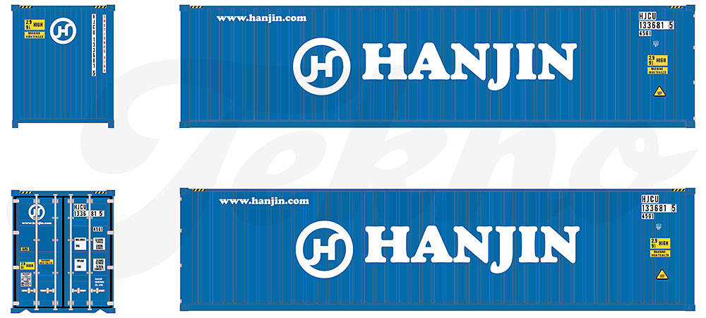 TB 40ft. container "Hanjin"