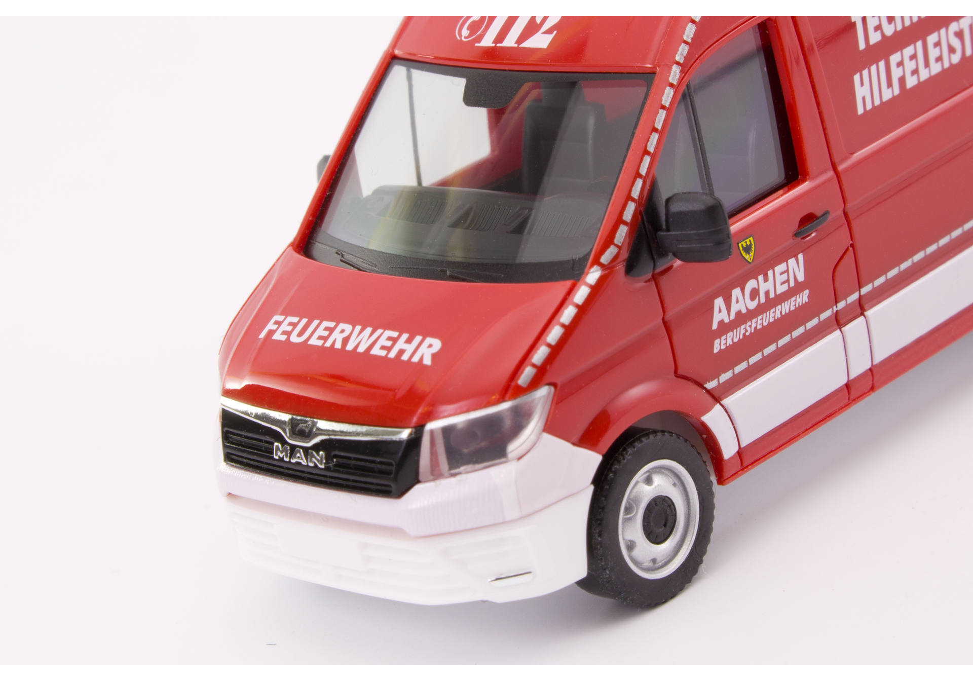 MAN TGE box truck "Feuerwehr Aachen / TechnischeHilfeleistung“