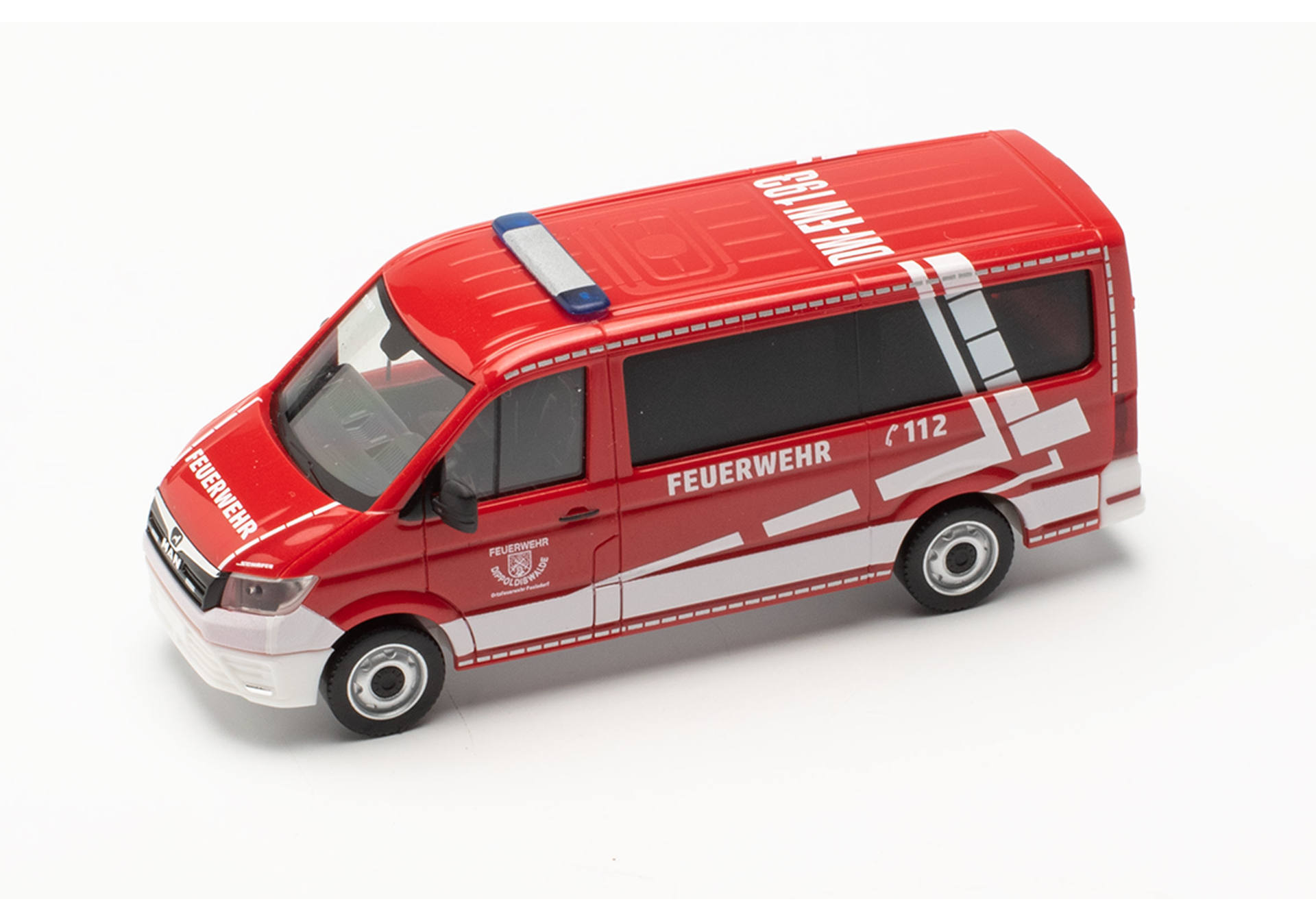 MAN TGE Bus Flachdach "Feuerwehr Dippoldiswalde" (DW-Feuerwehr 193)