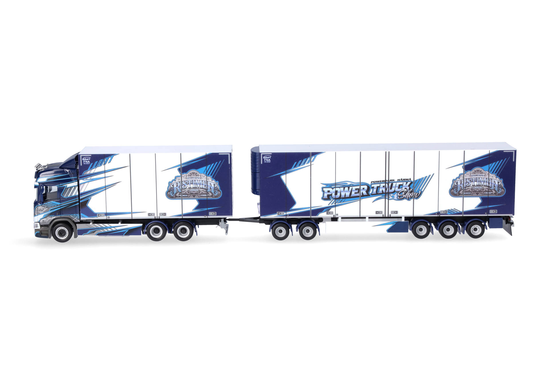 Scania CR 20 HD swedish box truck "Ristimaa" (Finland)