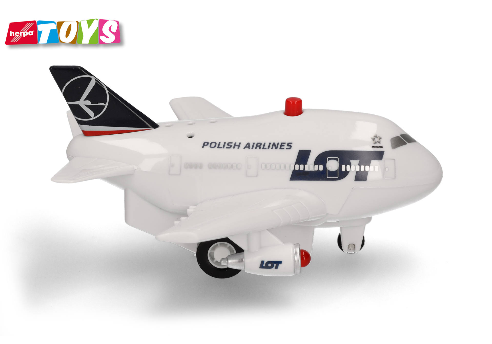 Herpa Toys: Pullback Plane LOT