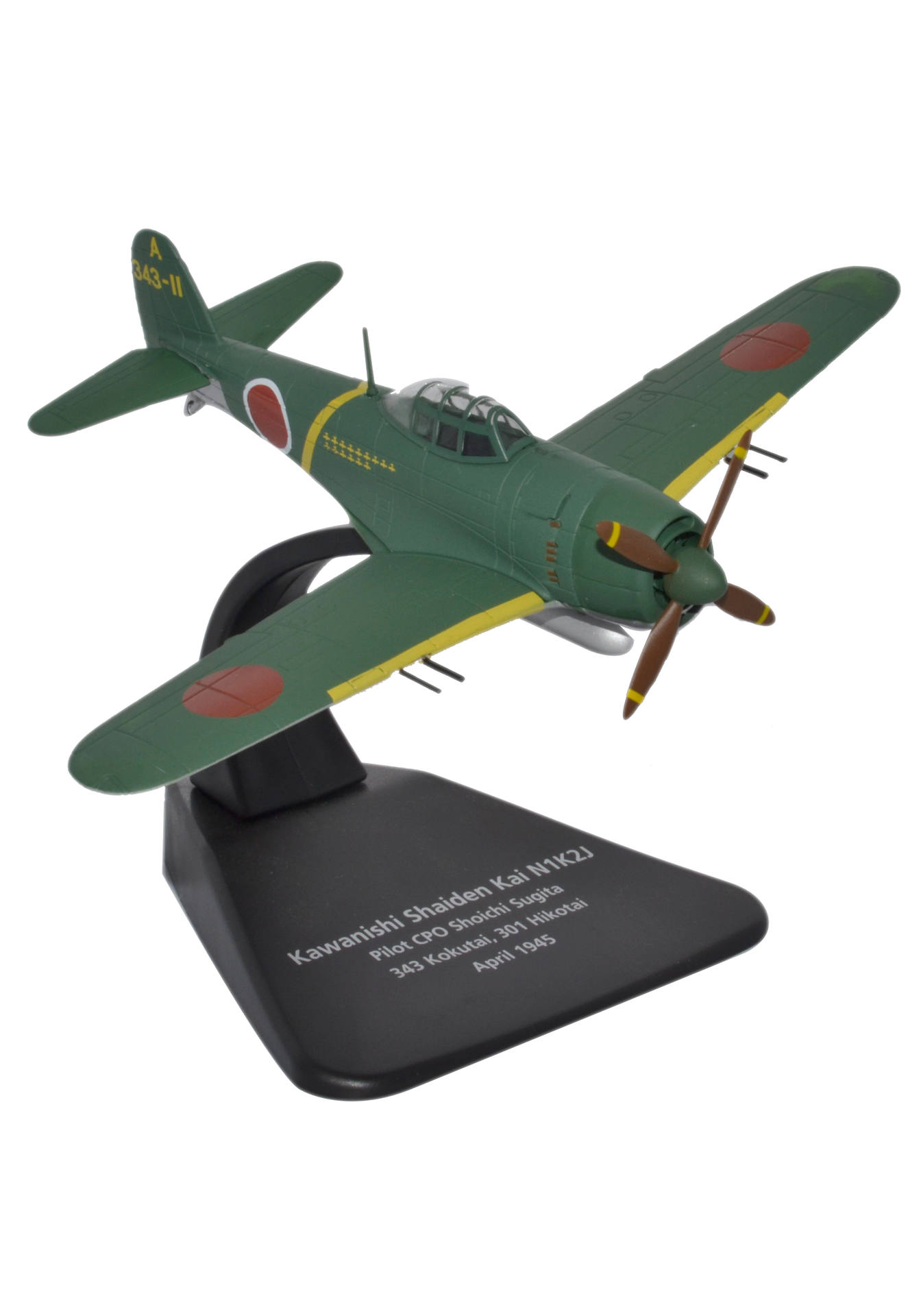 Imperial Japanese Naval Air Service Kawanishi N1K2 343 Kokuta 301 Hikotai 1945