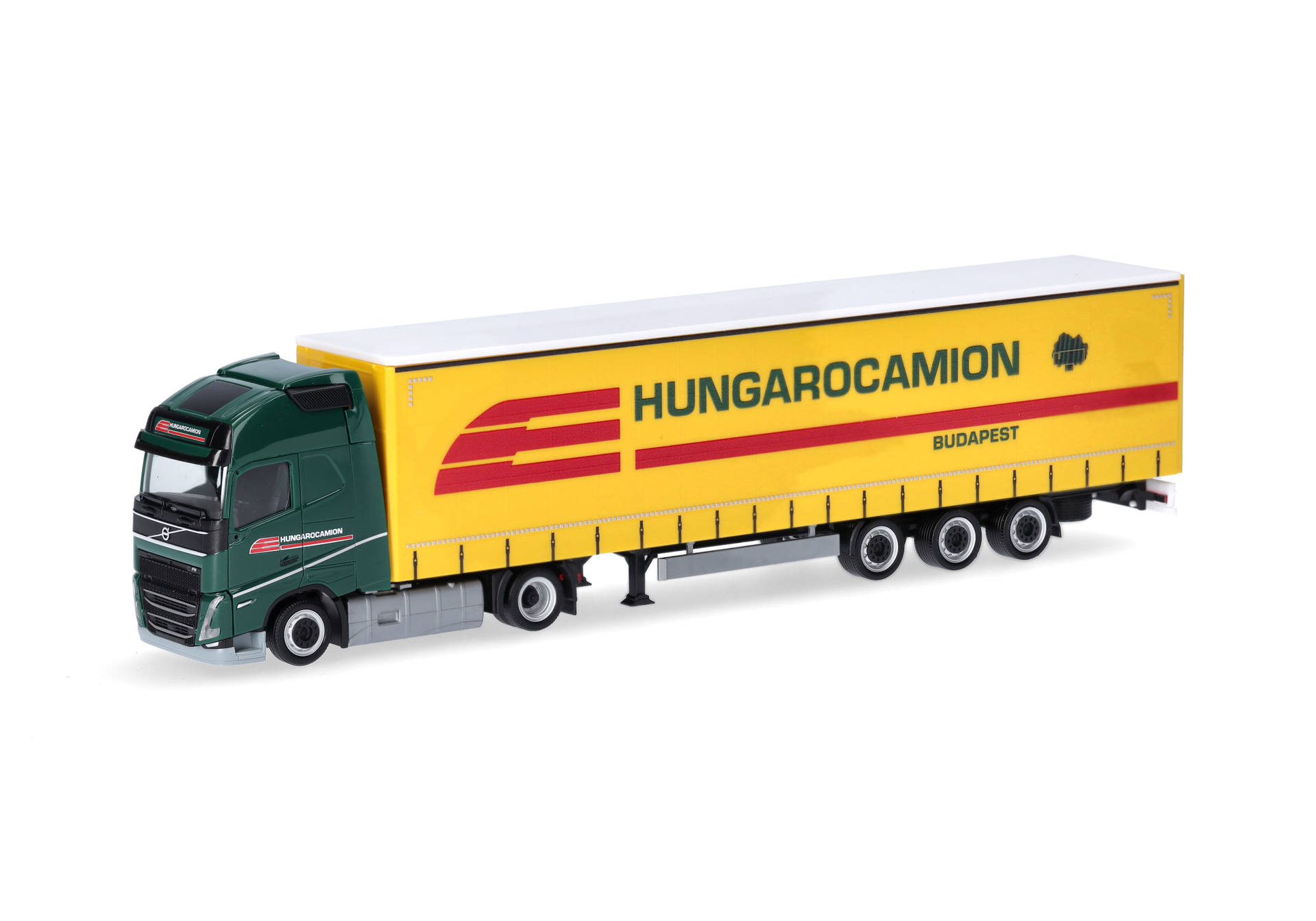 Volvo FH Gl. XL 2020 Gardinenplanen-Sattelzug "Hungarocamion" (Ungarn / Budapest)