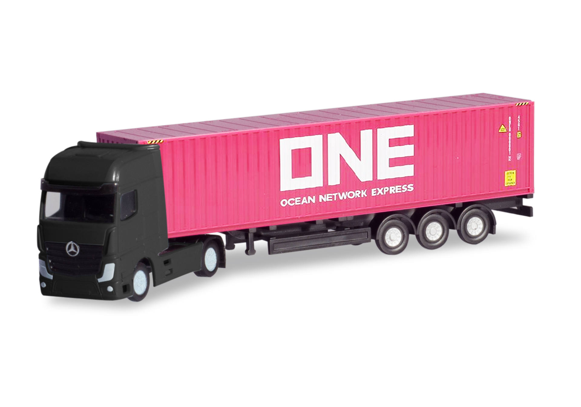 Mercedes-Benz Actros Gigaspace Container-Sattelzug "ONE"