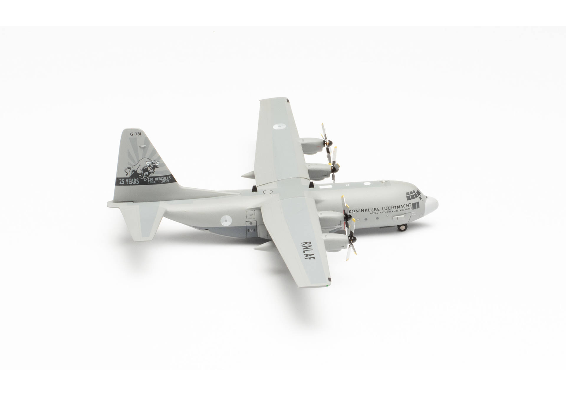 Royal Netherlands Air Force Lockheed C-130H Hercules - 336 Squadron “25 Years C-130 Hercules” – G-781