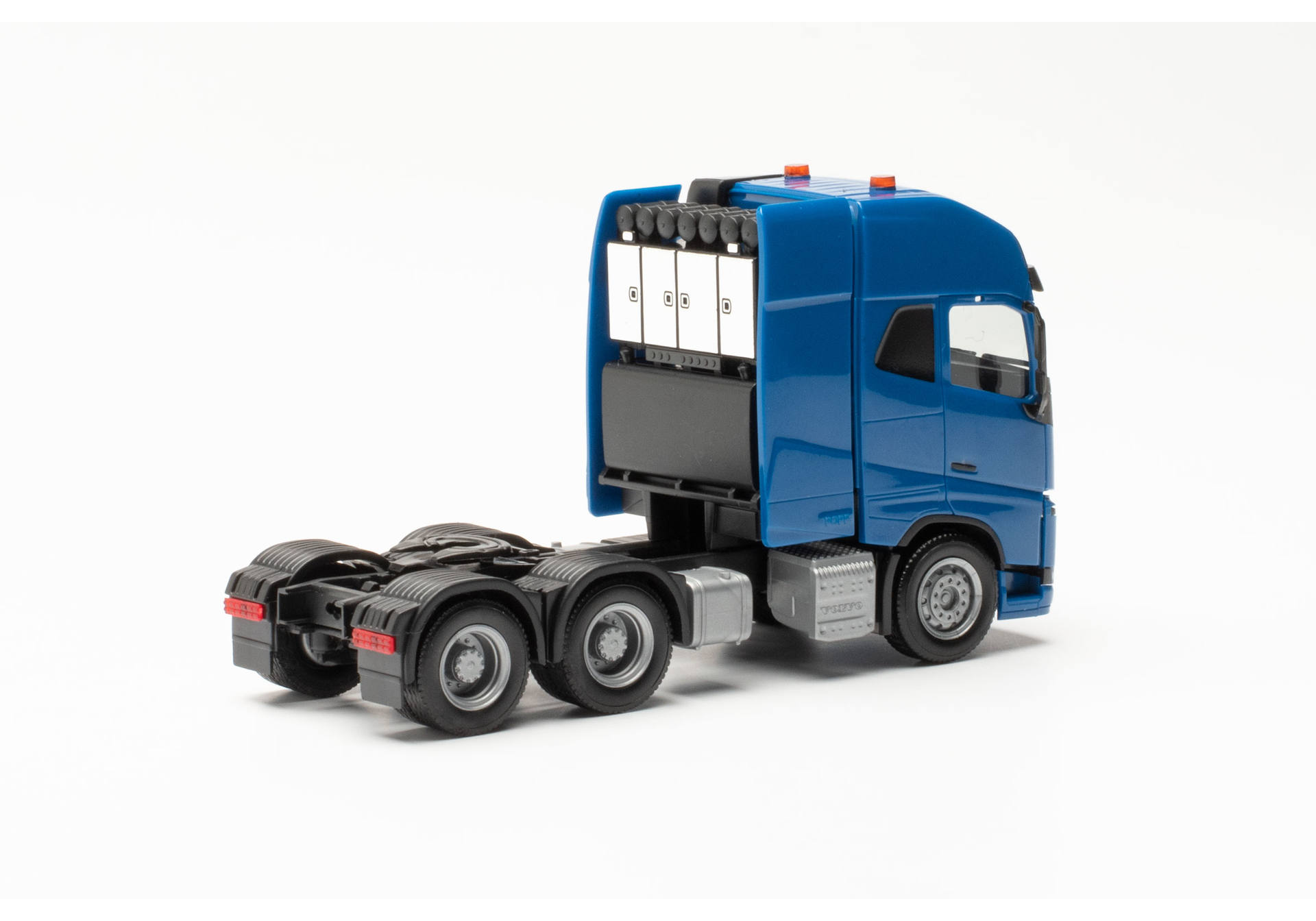 Volvo FH Gl. XL Zugmaschine mit Schwerlastturm, enzianblau