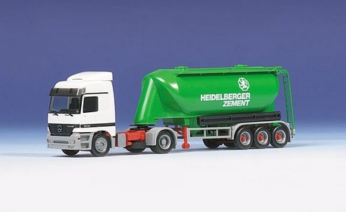 Mercedes-Benz Actros L Silo saddle train 2A/3A