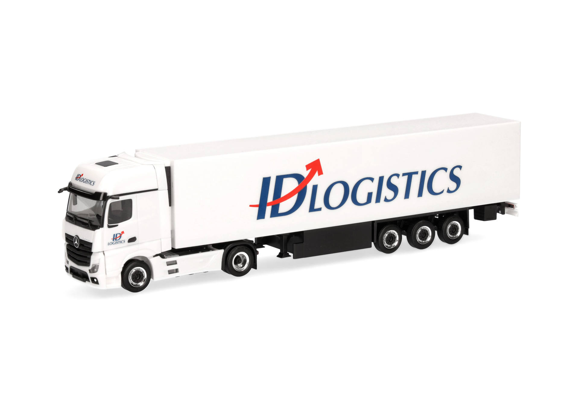 Mercedes-Benz Actros L Gigaspace refrigerated box semitrailer truck "ID Logistics"