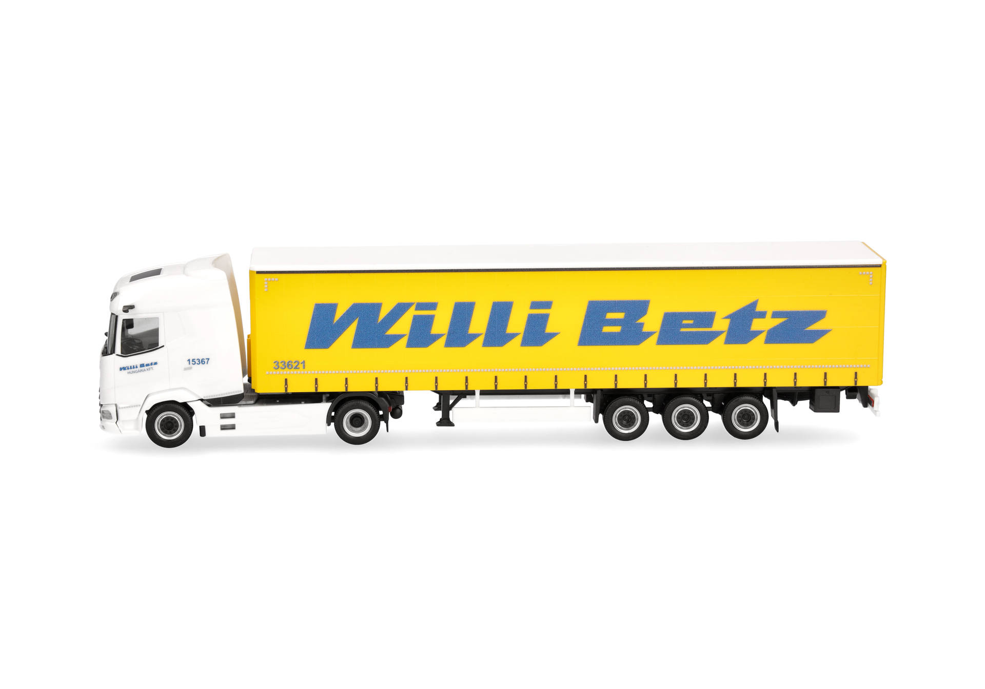DAF XG facelift Gardinenplanen-Sattelzug "Willi Betz" (Baden-Württemberg/Reutlingen)