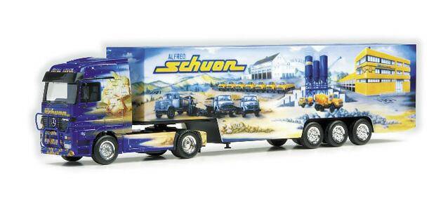 Mercedes-Benz Actros LH Koffer-Sattelzug "Schuon"