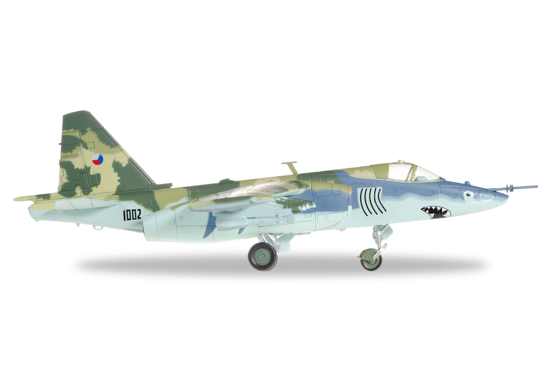 Czech Air Force Sukhoi SU-25K "Frogfoot" 8722; 32nd zTL, Pardubice,Czech Republic 1996
