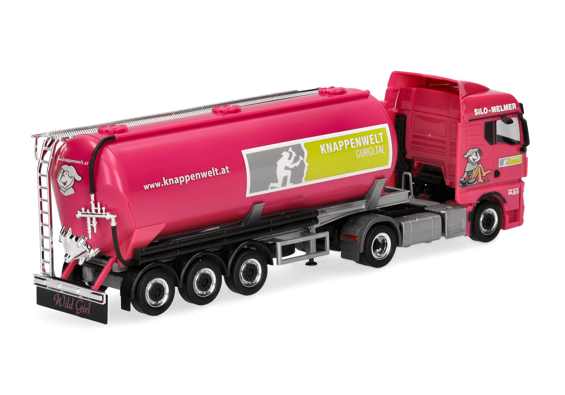 (WO)MAN TGX GM bulk semitrailer truck "Melmer"