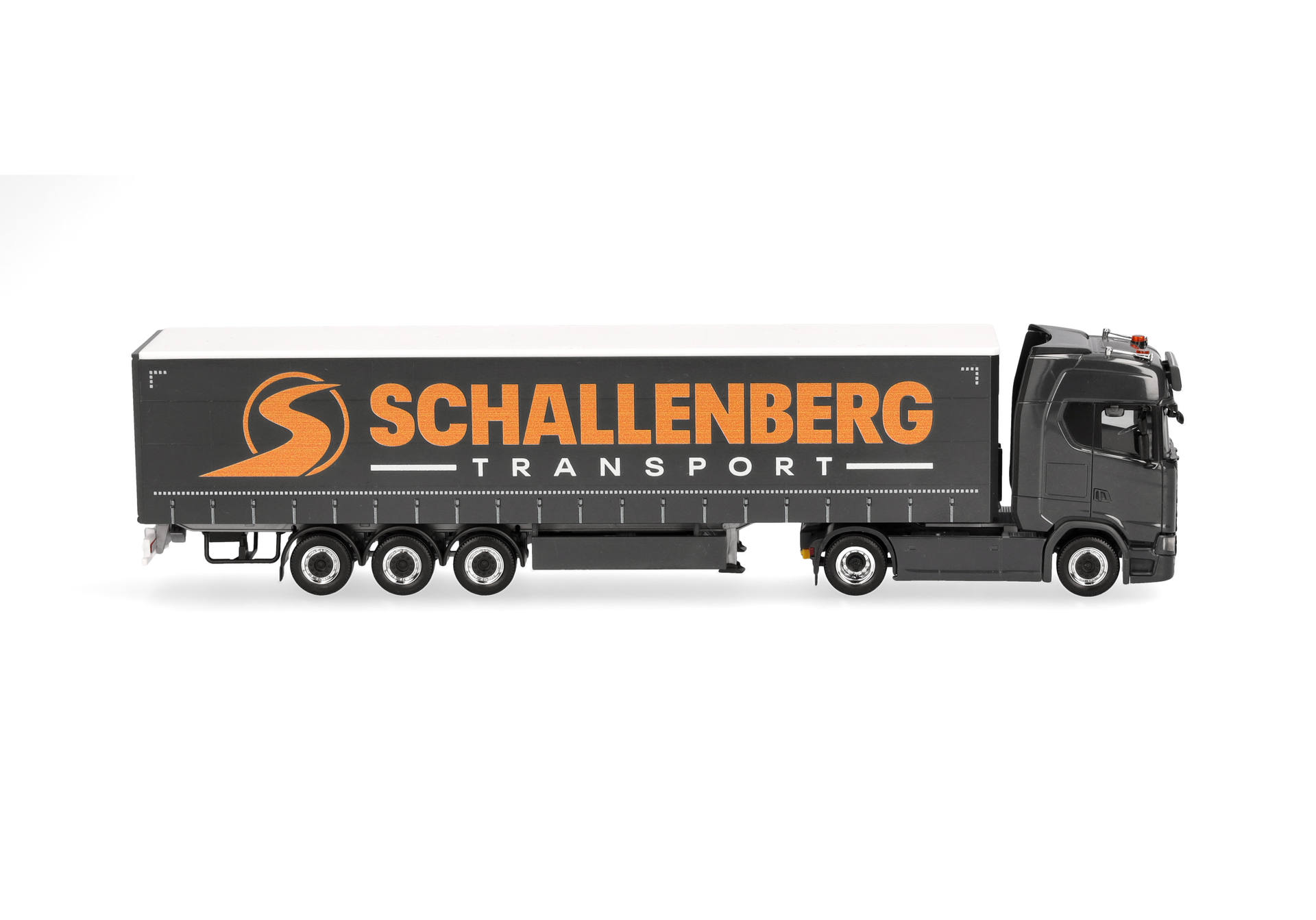 Scania CS 20 HD curtain canvas semitrailer truck "Schallenberger Transport"
