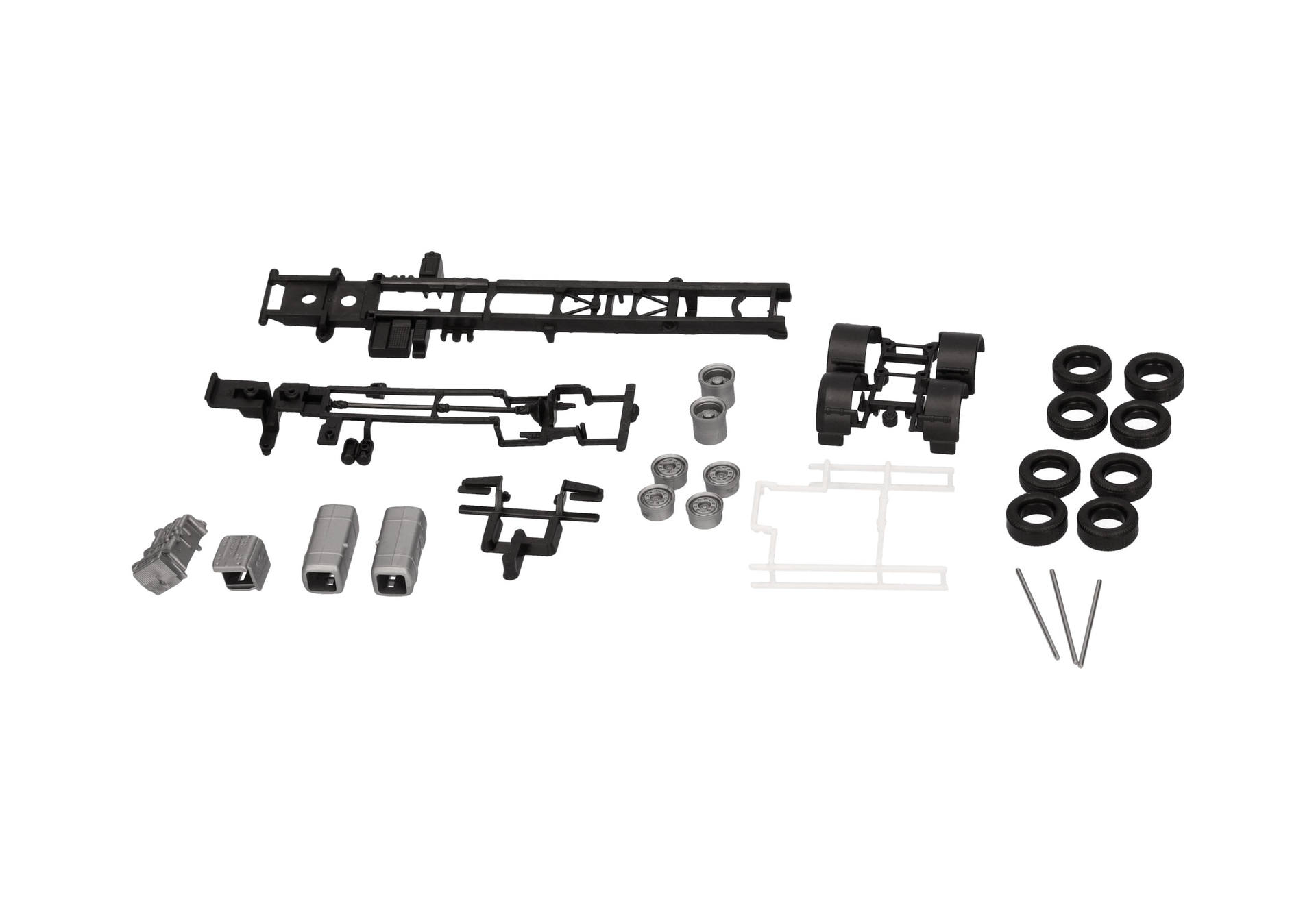 Spare parts chassis 3axles Scania Sweden, (2 pieces)