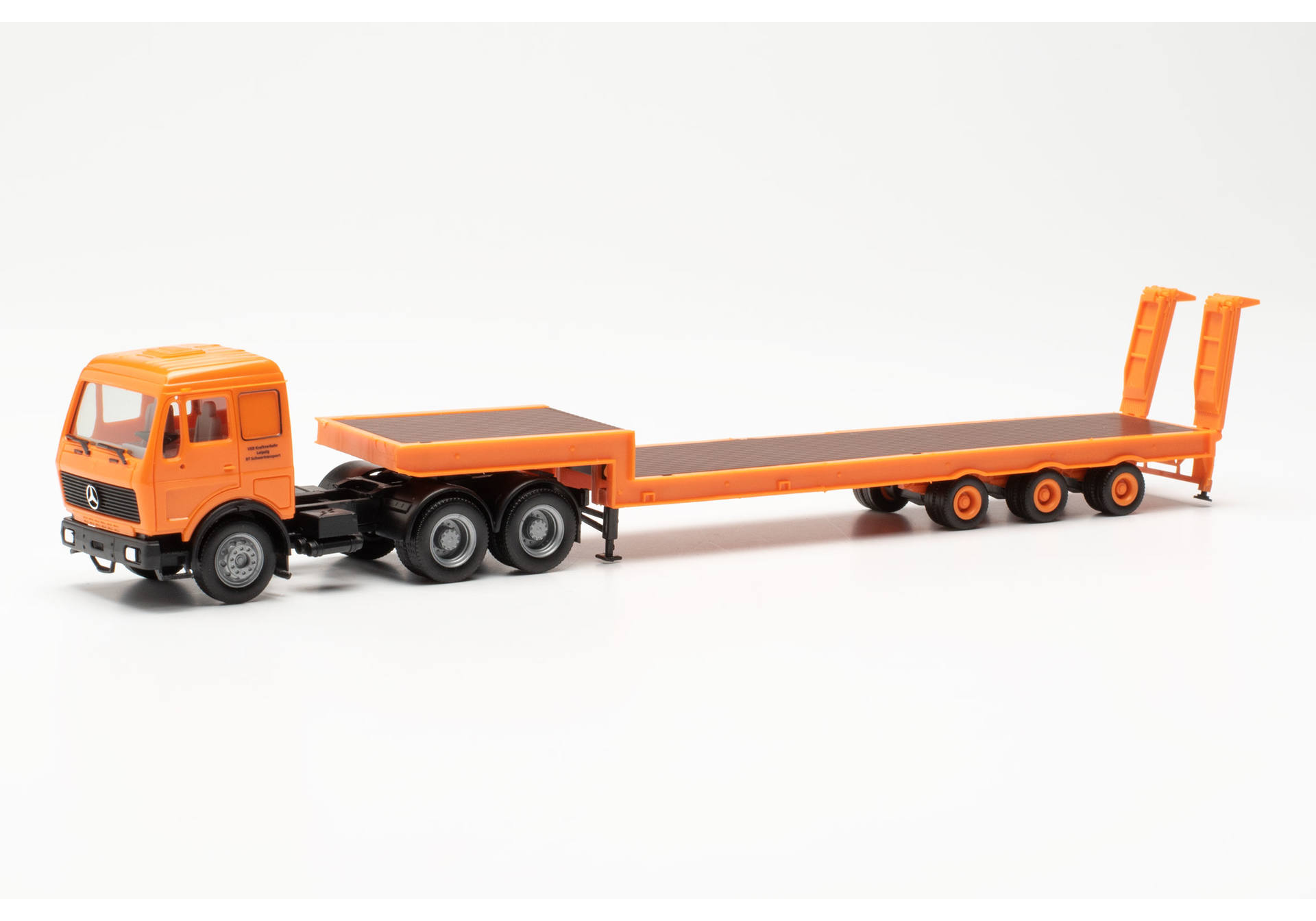Mercedes-Benz NG 80 low-boy semitrailer "Deutrans"