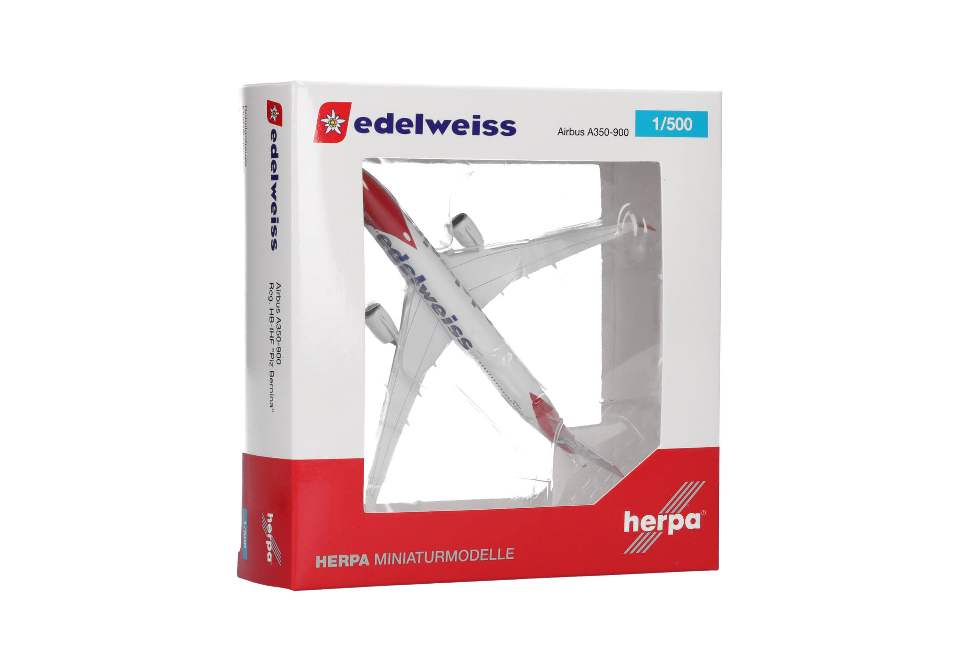 Edelweiss Air Airbus A350-900 - HB-IHF "Piz Bernina"