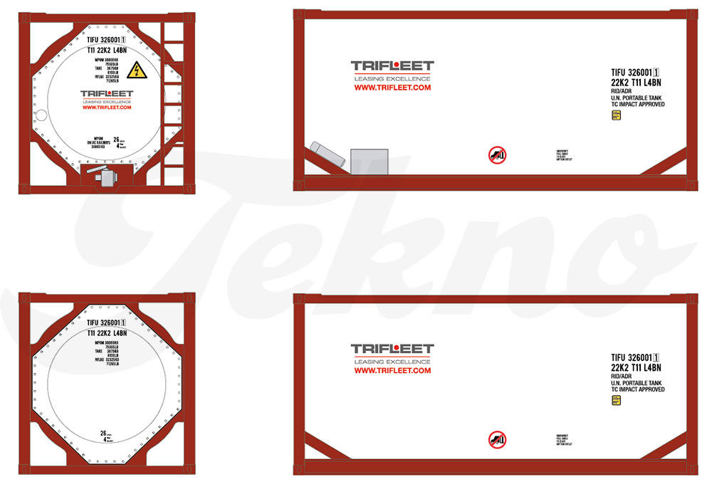 20 ft. Tankcontainer "Trifleet"