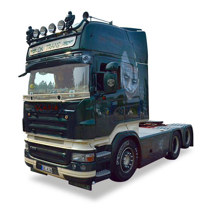Scania R TL 6x4 rigid tractor "O.K. Trans"