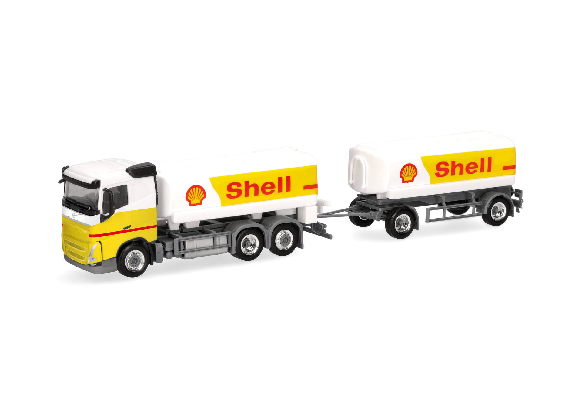 Volvo FH 2020 Flat roof fuel tank trailer "Shell"