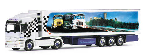 Mercedes-Benz Actros L Kühlkoffer-Sattelzug "Schumacher Nürburgring"
