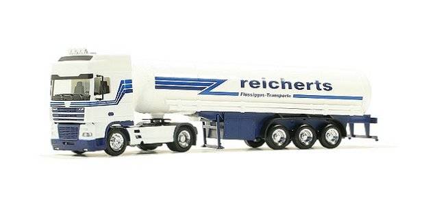 DAF XF SSC gas tank semitrailer "Reicherts"
