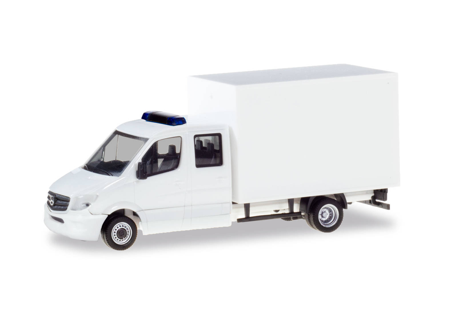 Herpa - MiniKit Mercedes-Benz Sprinter `18 Fourgon à Toit Plat, Blanc Herpa - MiniKit Mercedes-Benz Sprinter `18 Fourgon à Toit Plat, Blanc