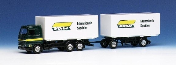 Scania 143 m streamline exchange case trailer train 3A/2A