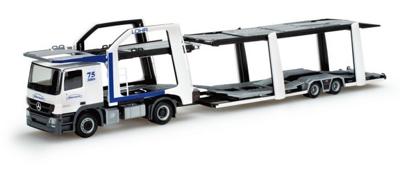 Mercedes-Benz Actros L car transporter hanger train