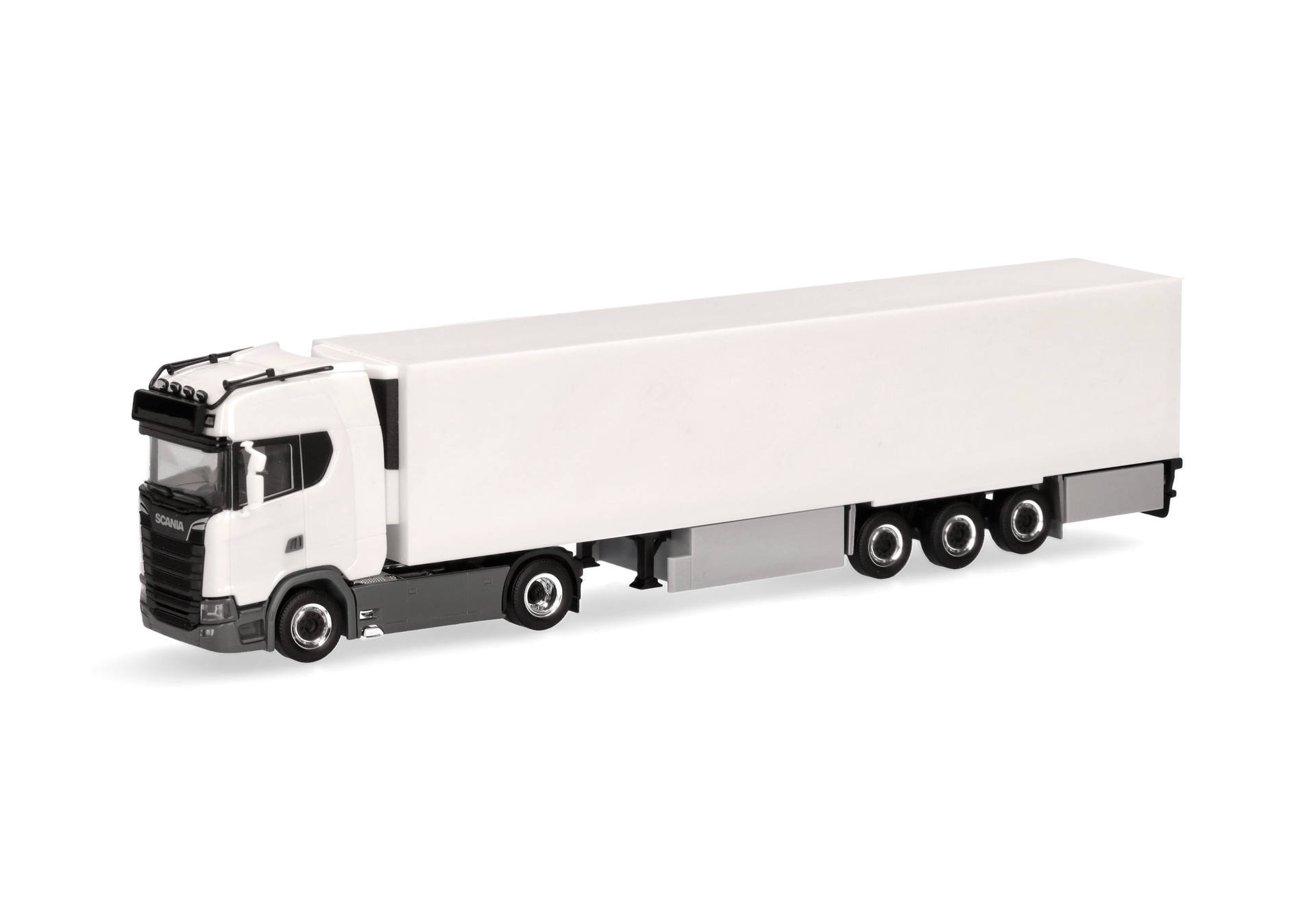 Scania CS 20 HD refrigerated box semitrailer "neutral"