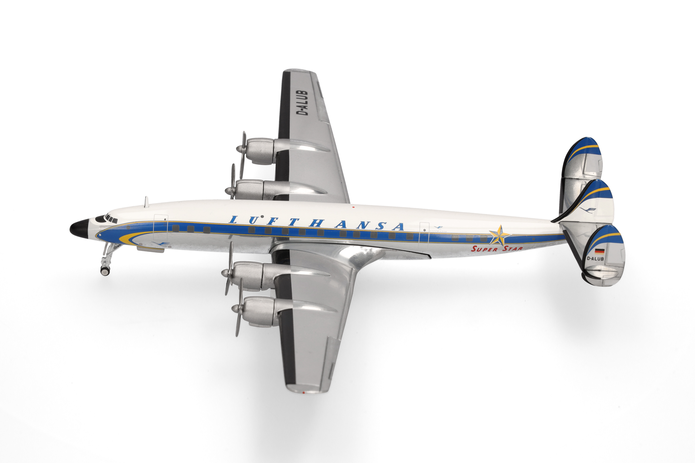 Lufthansa Lockheed L-1649A Super Star - delivery color scheme