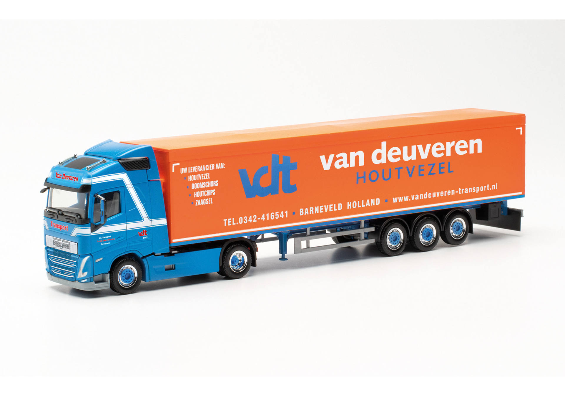 Volvo FH Gl. 2020 Schubboden-Sattelzug "van Deuveren" (Niederlande/Barneveld)