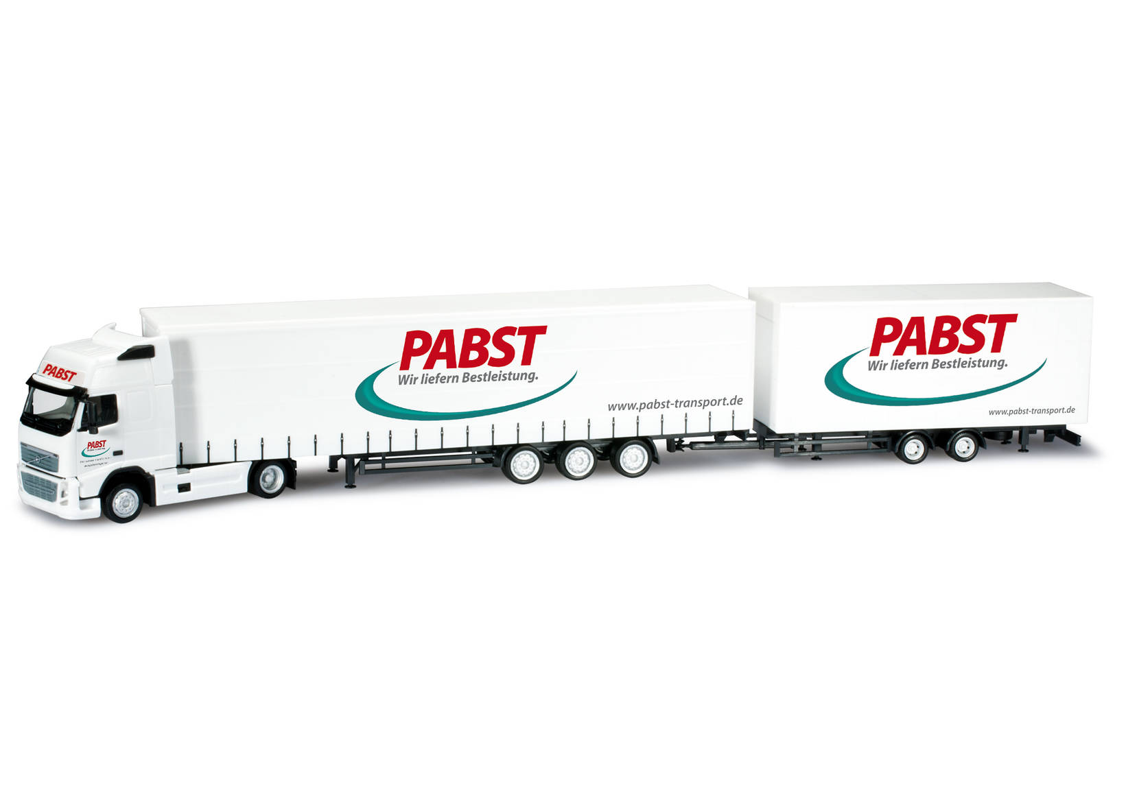 Volvo FH Gl. XL curtain canvas EuroCombi "Pabst"