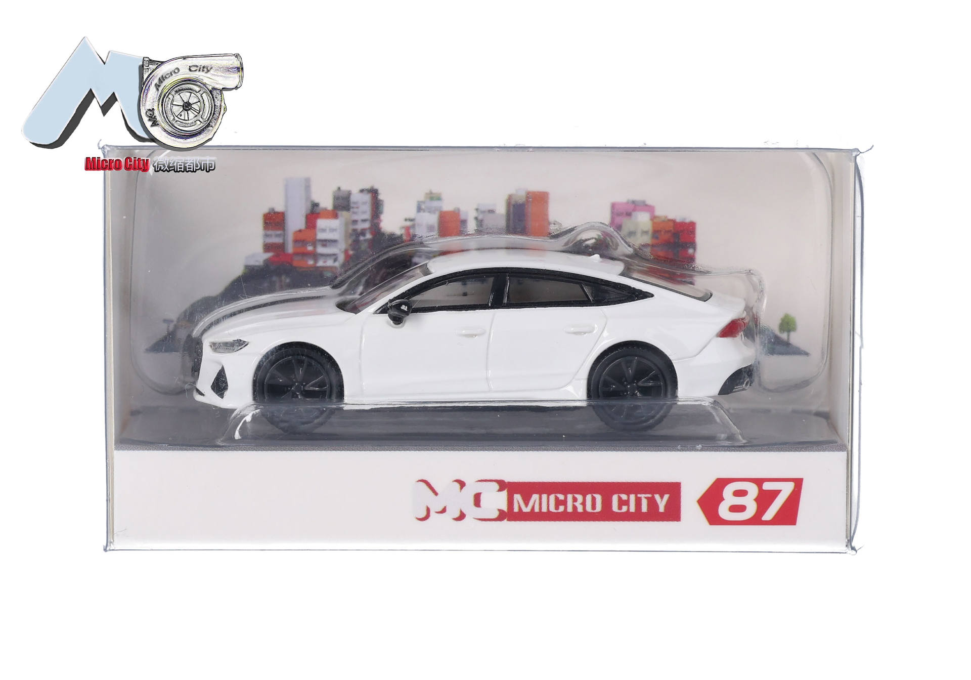 MicroCity: Audi RS7, white
