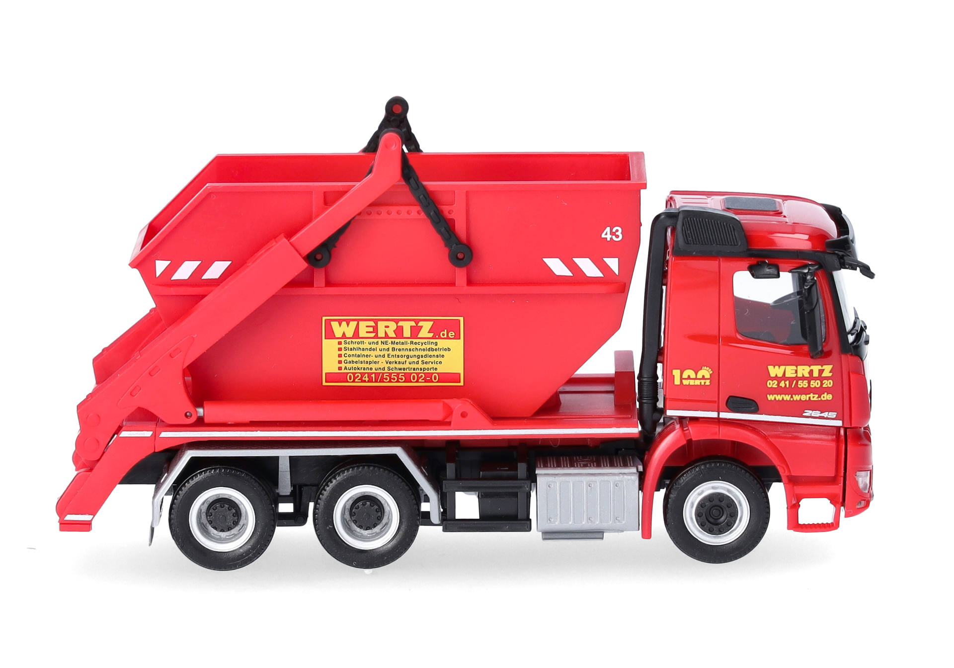 Mercedes-Benz Arocs M Absetzkipper AK16 "Wertz" (Nordrhein-Westfalen/Aachen)