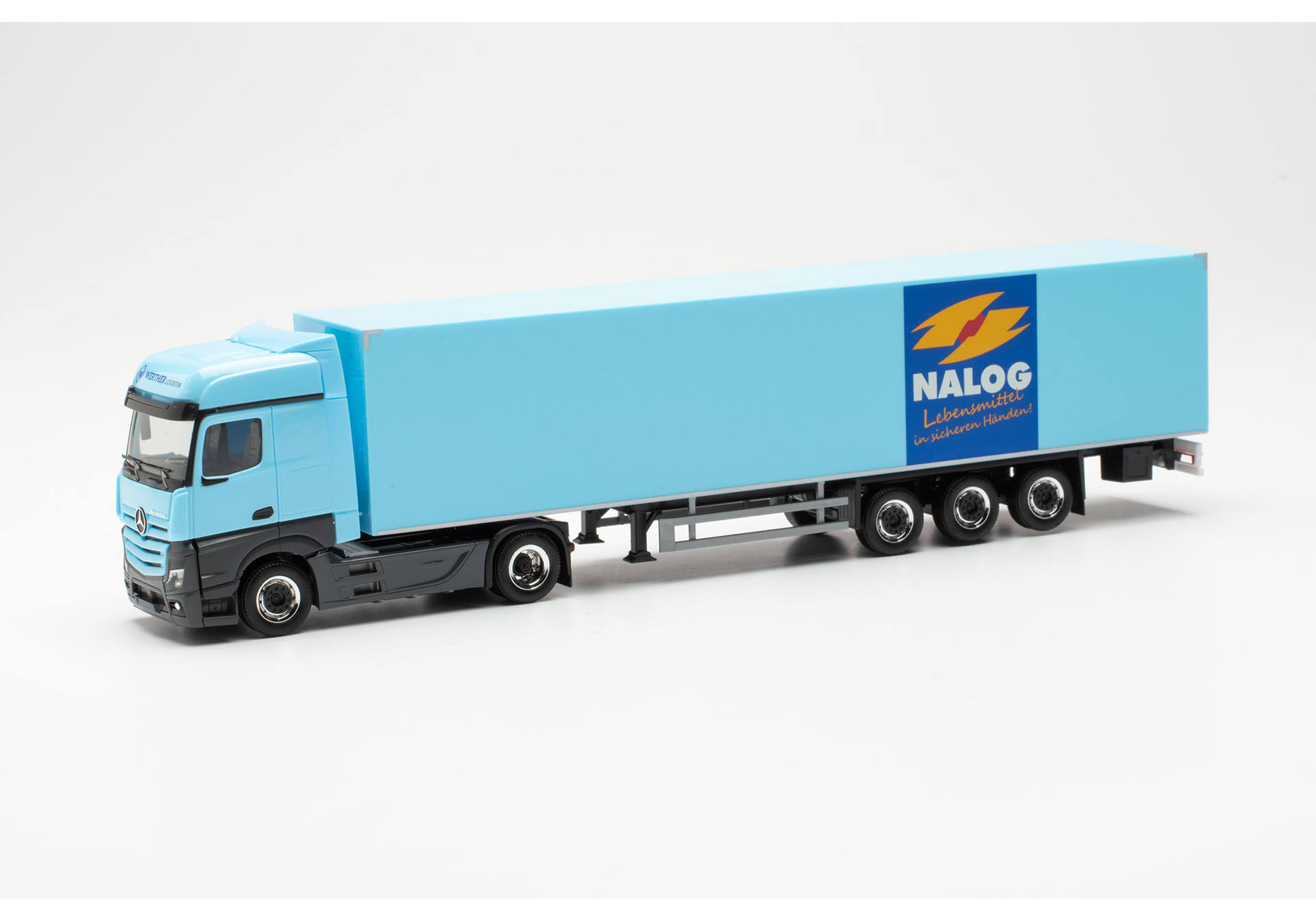 Mercedes-Benz Actros L 18 Bigspace refrigerated box semitrailer "NALOG/Werther Logistik"